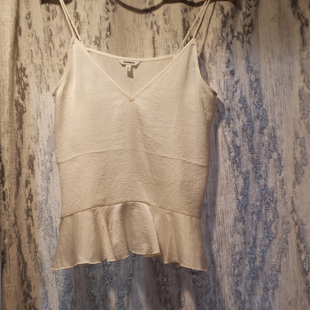 FINAL DISCOUNT Express Ivory Camisole NWOT